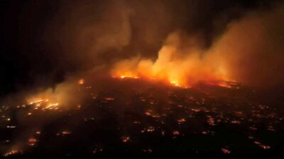El peor daño de los incendios estaría al noroeste de Maui, Hawái. Foto: Reuters
