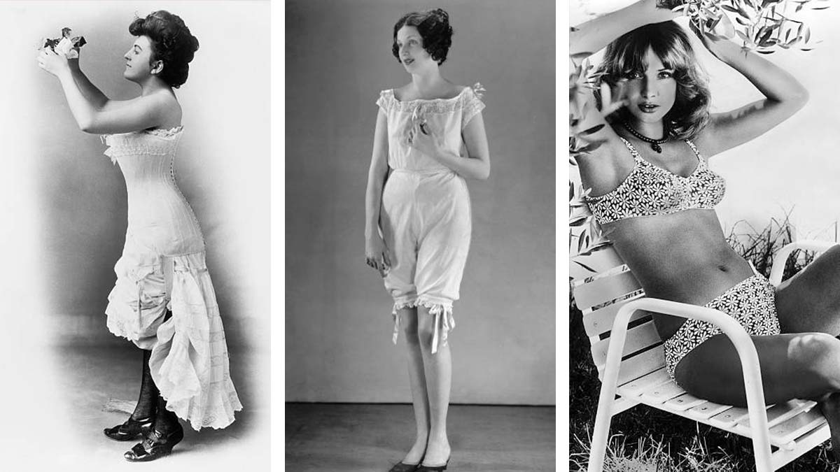 La evolución de la lencería femenina a lo largo de la historia