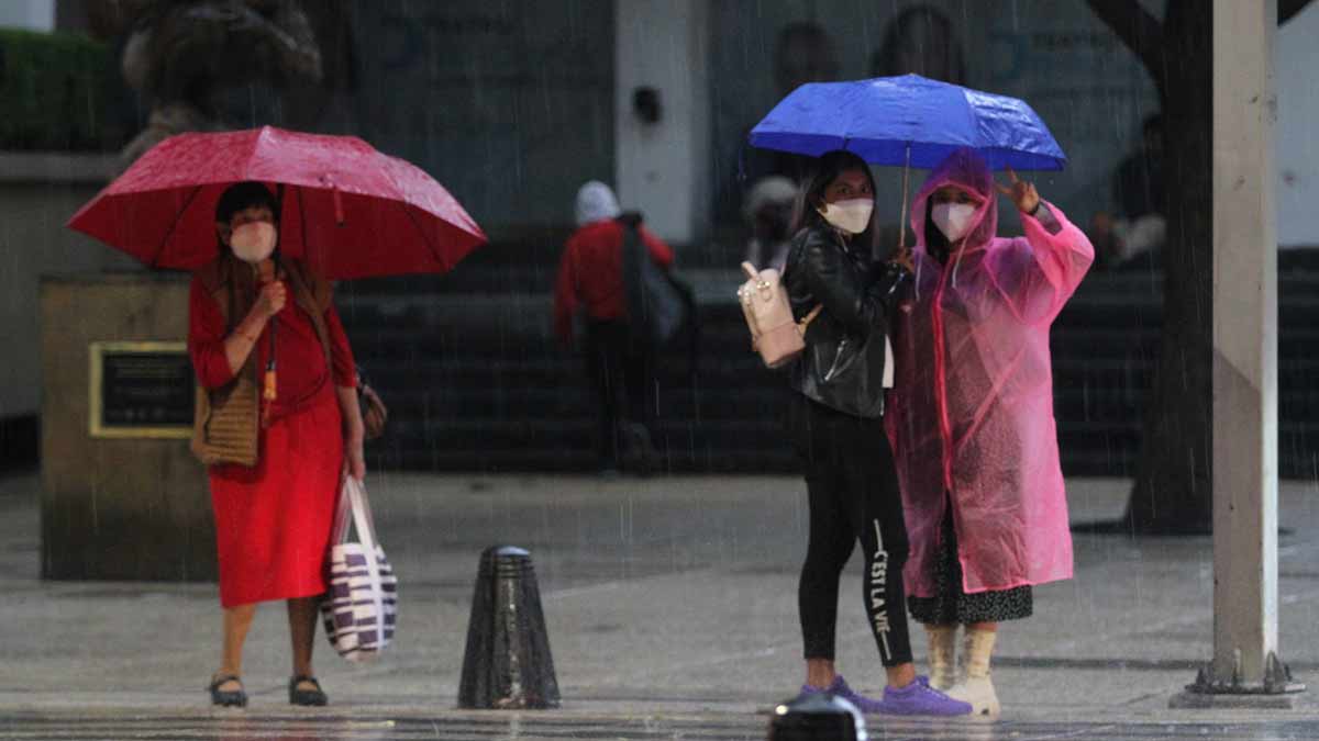 Lleva paraguas: En todo el país, habrá chubascos y lluvias fuertes
