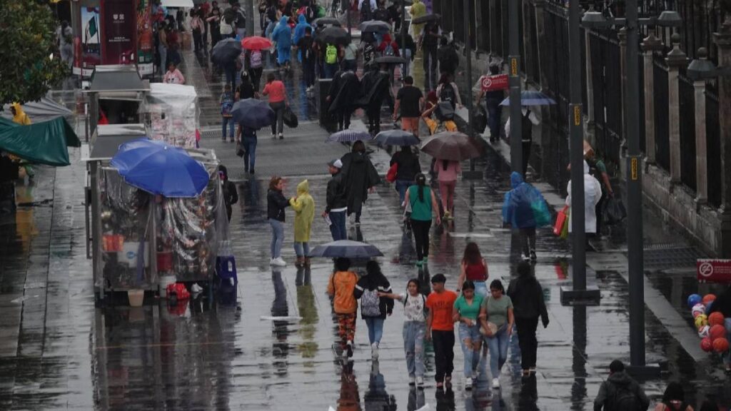 Lluvias en CDMX