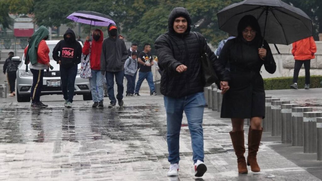 Lluvias fuertes en CDMX