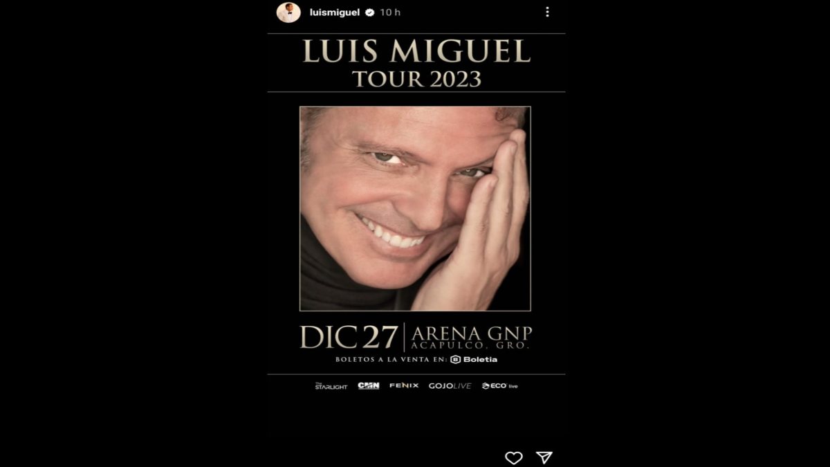 Luis Miguel anuncia concierto en Acapulco; fecha y costos UnoTV
