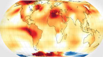 NASA: mapa de calor de julio 2023, el mes más caluroso de la historia