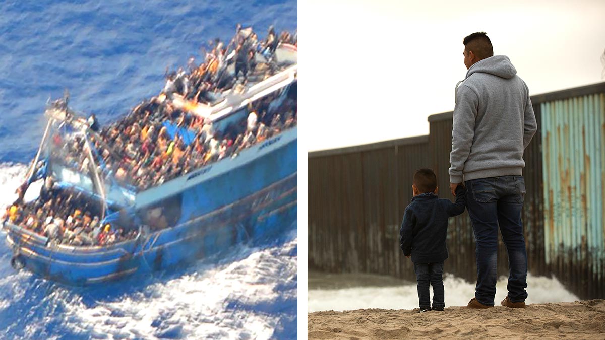 Las tragedias de la migración son un “naufragio de la civilización”