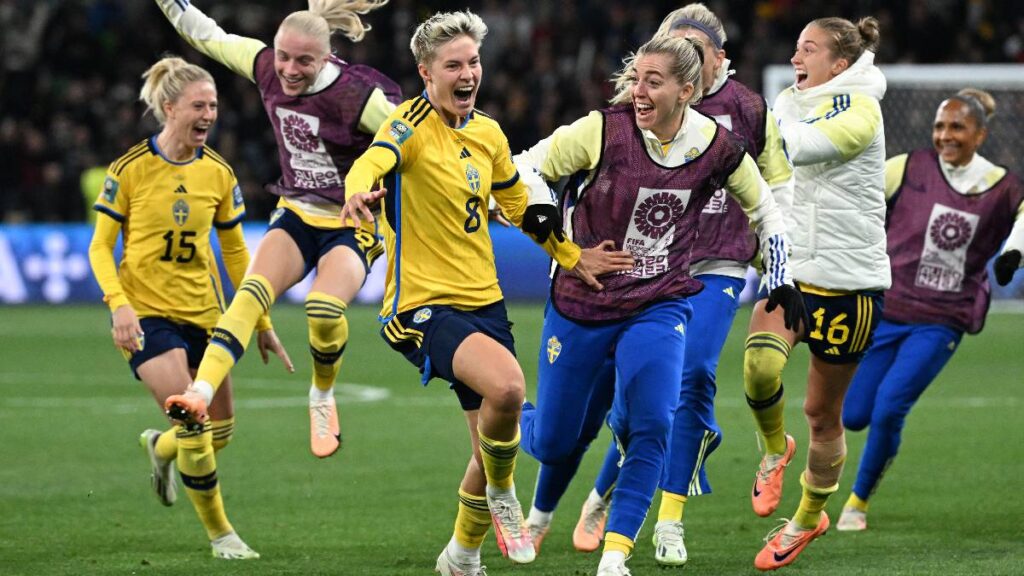 MUNDIAL FEMENINO 2023 SUECIA GANA A EU