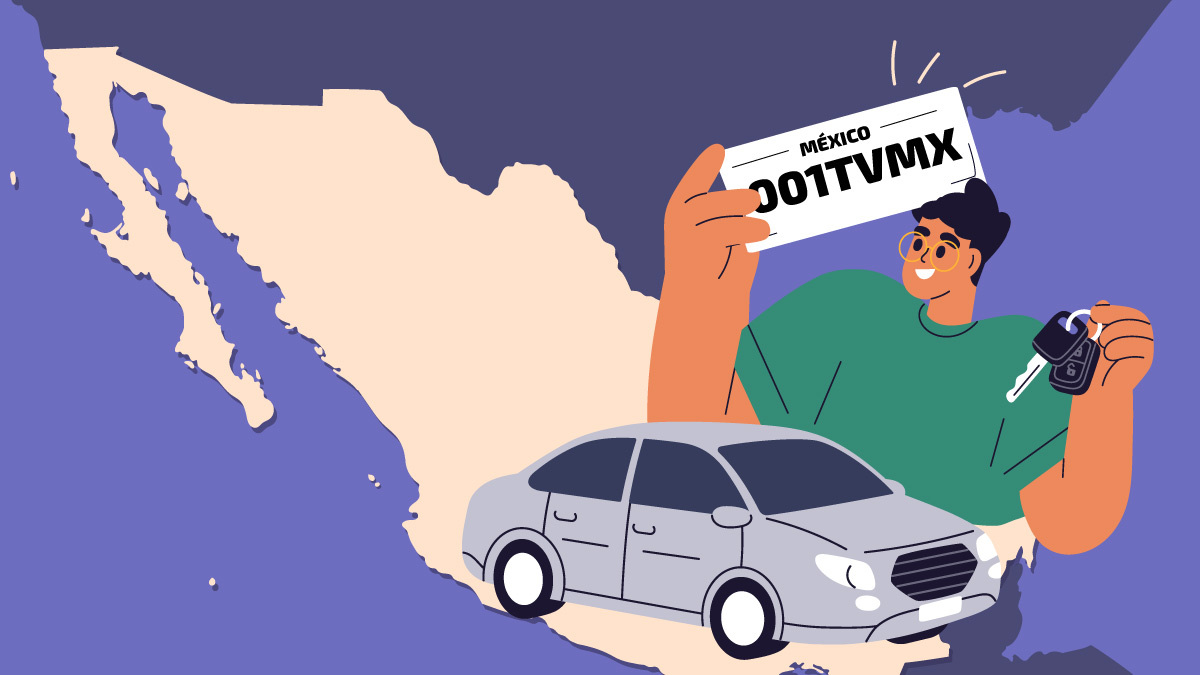 Imágenes: así son las placas vehiculares en cada estado de México