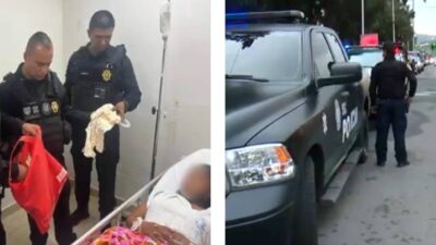 Policías de la CDMX apoyan en labor de parto