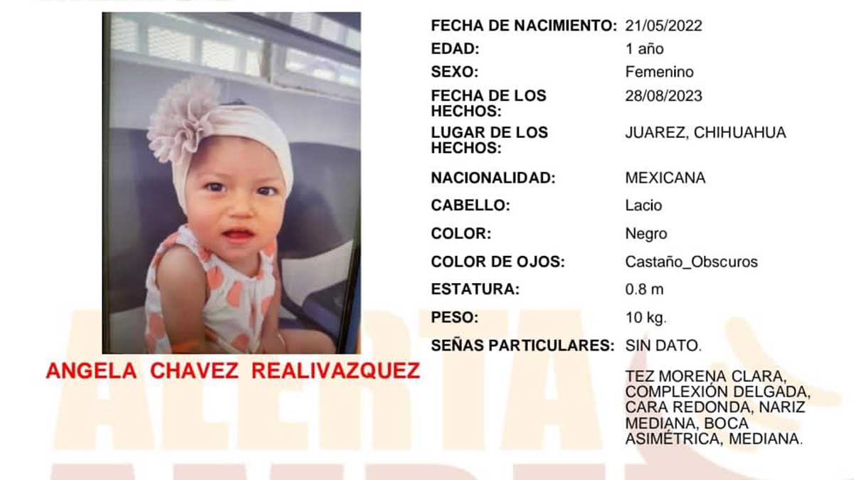 ¡Está viva! Encuentran a la bebé Ángela que fue robada tras el asesinato de sus padres en Ciudad Juárez