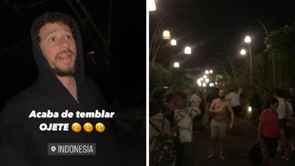 Luisito Comunica vive sismo en Indonesia