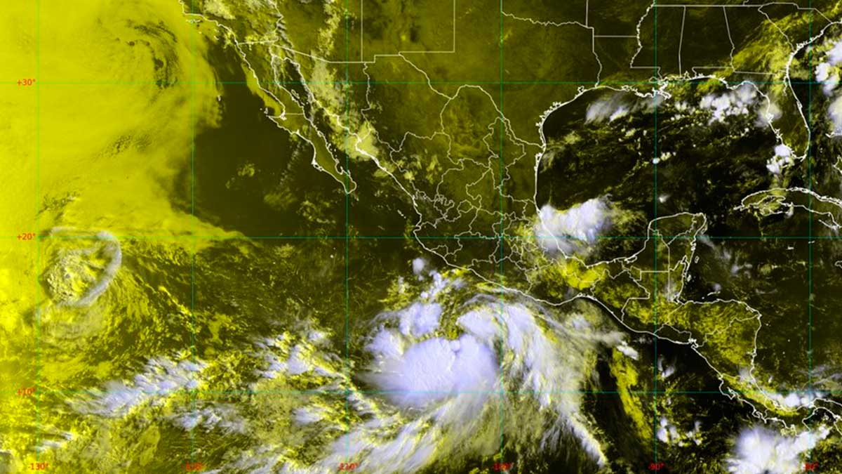 Se forma la tormenta tropical Hilary al sur de las costas de Guerrero
