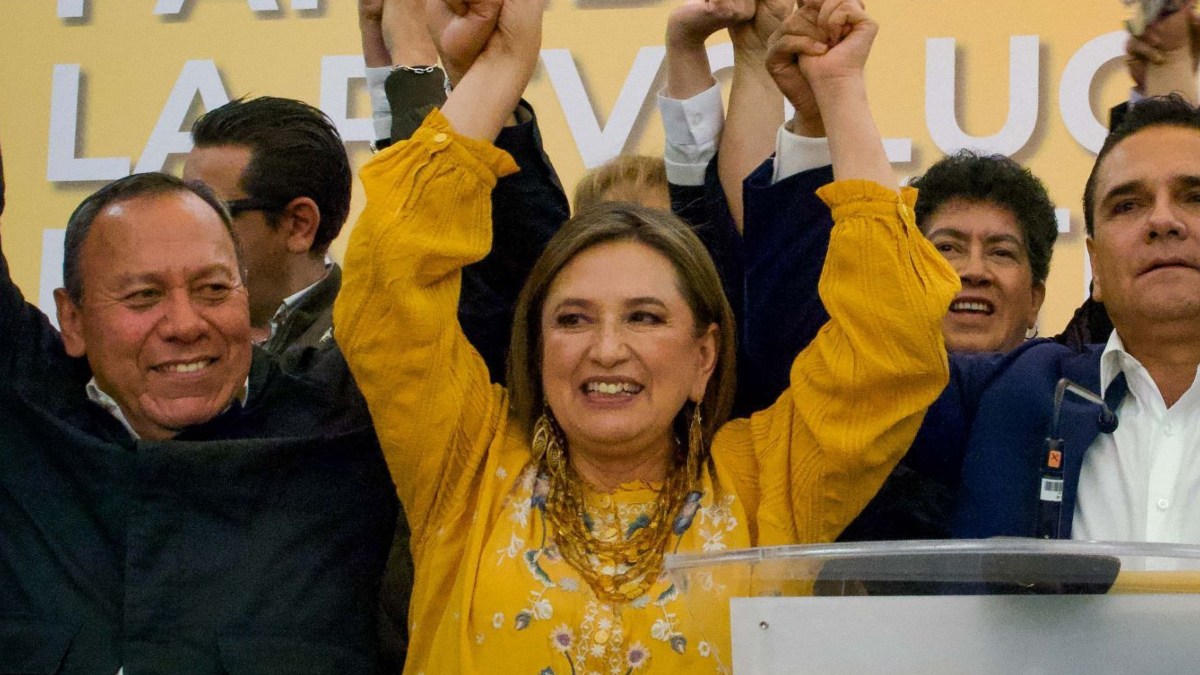 Frente Amplio por México hace oficial que Xóchitl Gálvez será su candidata en la elección de 2024