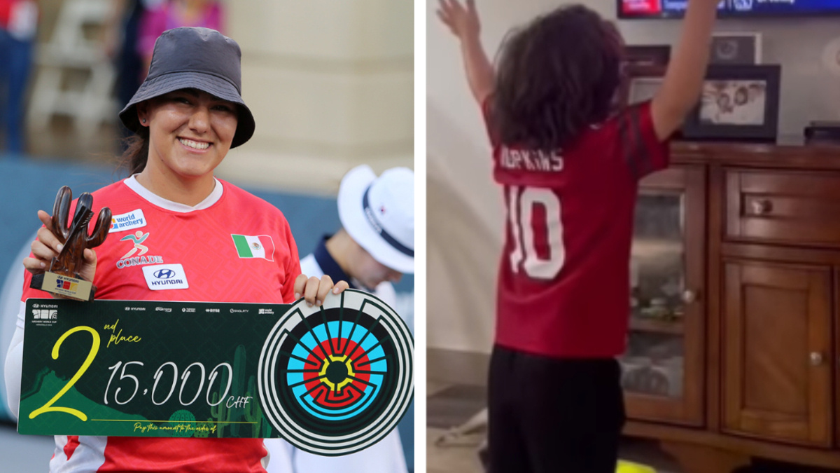Alejandra Valencia gana plata en Mundial de Tiro con Arco y su sobrino lo celebra con todo: ve el tierno video