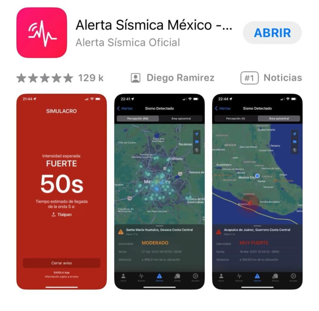 apps sismo