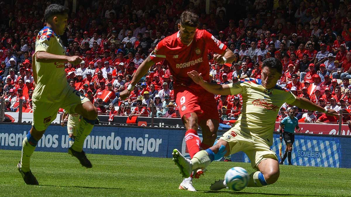 Toluca le saca el empate al América en el Torneo Apertura 2023; quedan 1-1