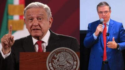 López Obrador dice que Marcelo Ebrard es libre de tomar decisión