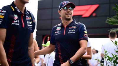 Checo Pérez provocó los elogios por parte de la prensa italiana tras el GP de Italia 2023