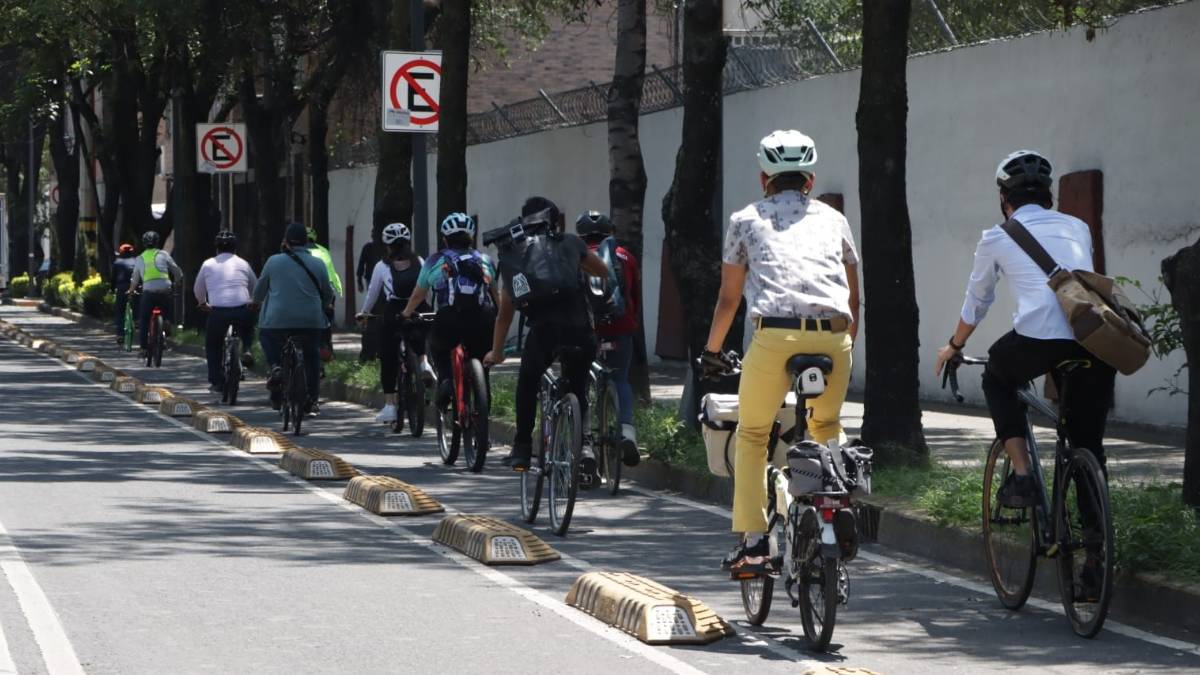 ¡El remojo! Estrenan Ciclovía Metropolitana; conecta Naucalpan con Azcapotzalco