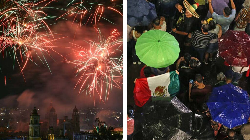 Festejos patrios con fuertes lluvias: alertan a estos estados