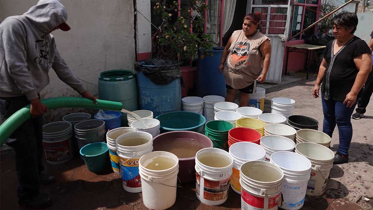 189 colonias de Culiacán se quedan sin agua por reparación de tubería; en estos puntos habrá pipas