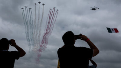 AICM suspende vuelos por desfile aéreo militar del 16 de septiembre