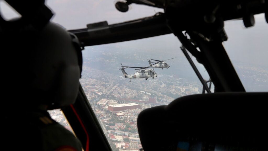 Piloto de aeronave que participó en el desfile militar del 16 de septiembre