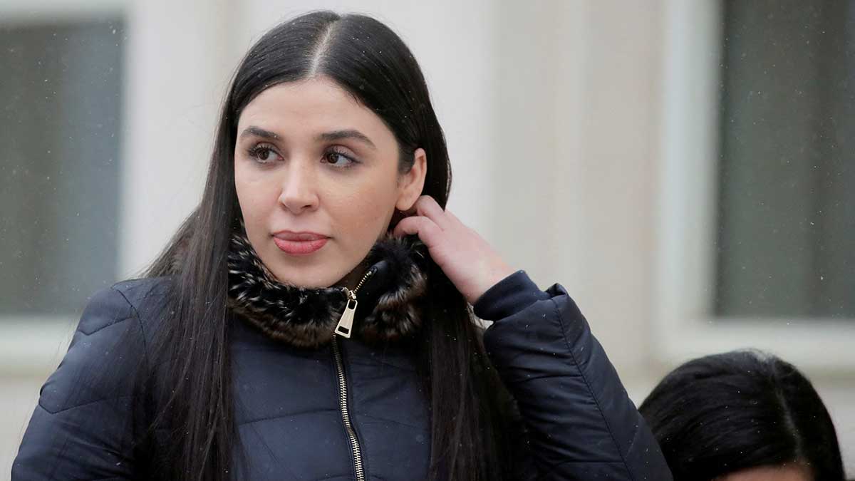 Emma Coronel, esposa del “Chapo”, sale de prisión tras ser sentenciada a 3 años