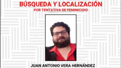 Emiten ficha roja de Interpol contra implicado en ataque con ácido contra María Elena Ríos