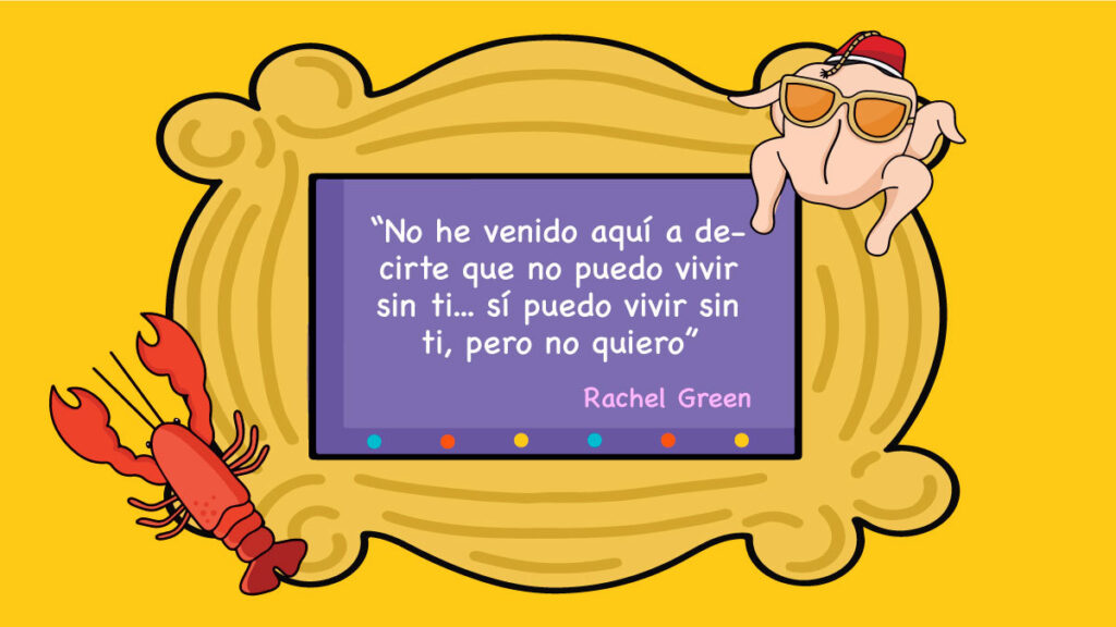 Rachel Green y su frase memorable de la amistad en "Friends"