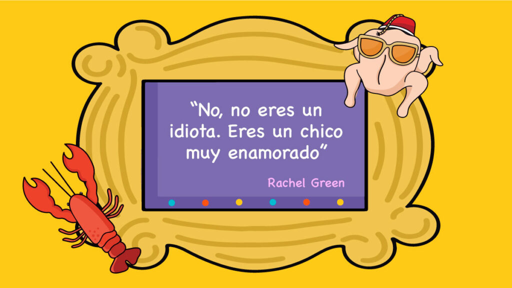 Rachel Green y su frase memorable de la amistad en "Friends"