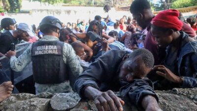 Avalancha de migrantes en Tapachula
