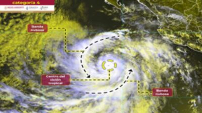 Jova se convierte en huracán categoría 4 y afecta a varios estados; ve trayectoria en vivo