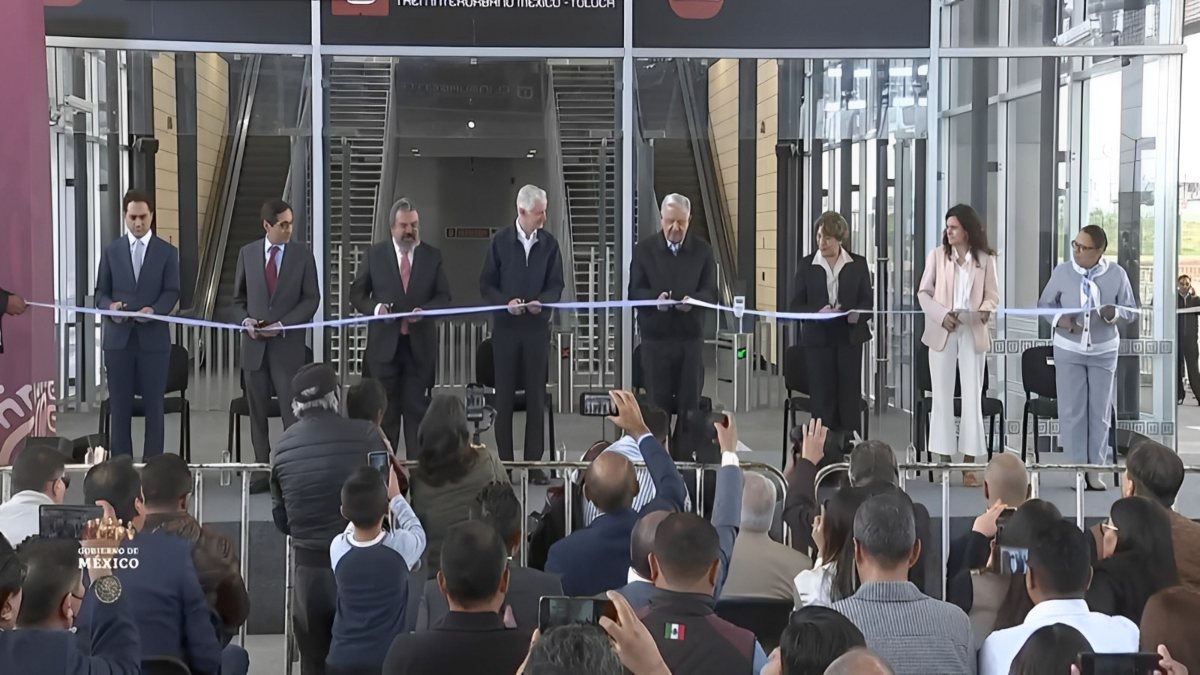Inauguran el Tren Interurbano México-Toluca: qué estaciones abren hoy y costo de viaje