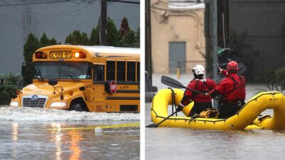 Nueva York en estado de emergencia por fuertes lluvias e inundaciones