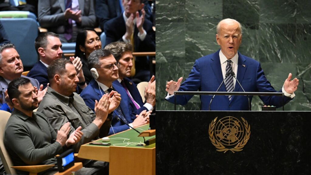 Joe Biden pide en ONU seguir apoyando a Ucrania contra Rusia