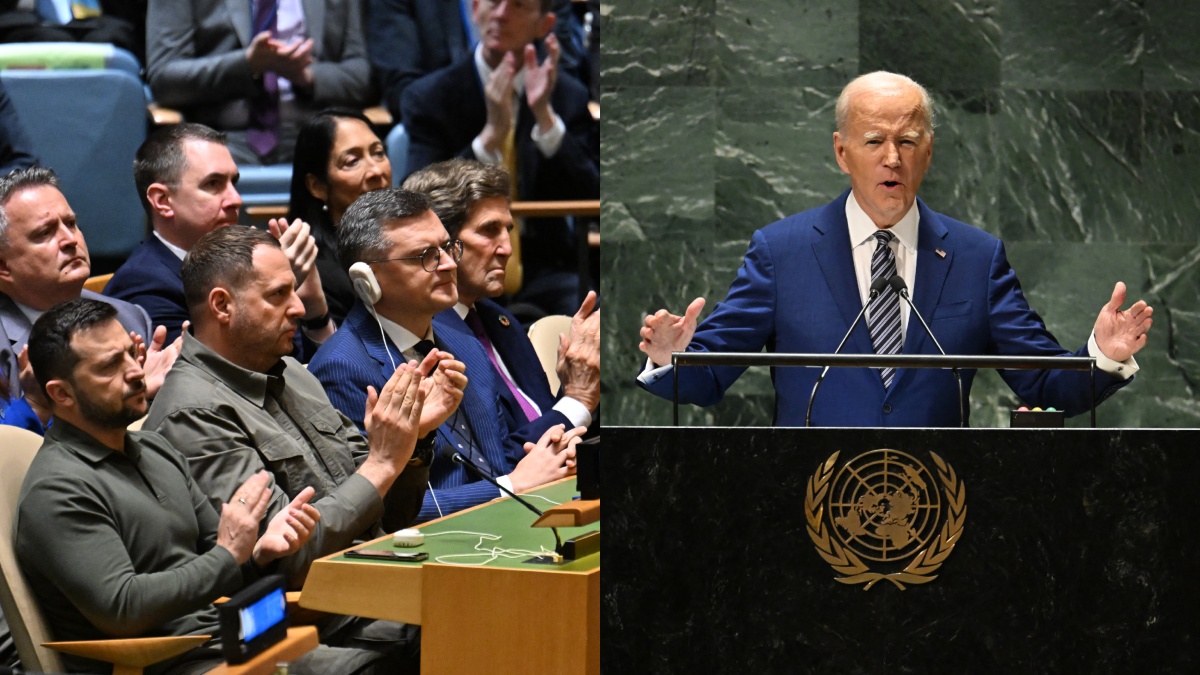 Joe Biden pide en la ONU continuar apoyo a Ucrania en guerra con Rusia, por seguridad de todos