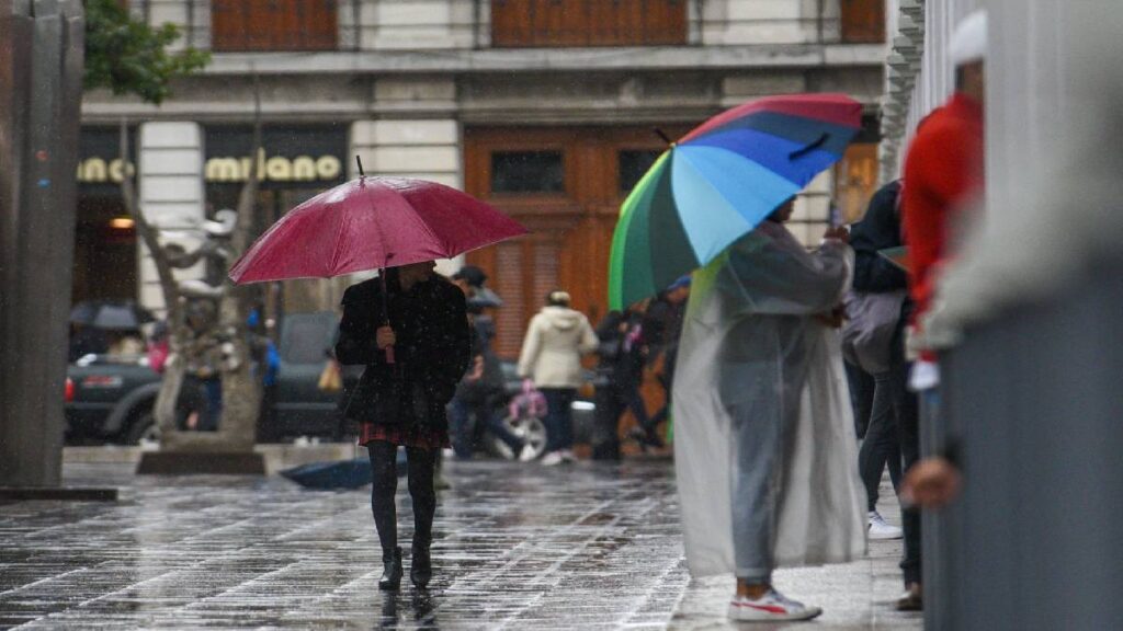 Lluvias y viento en Mexico