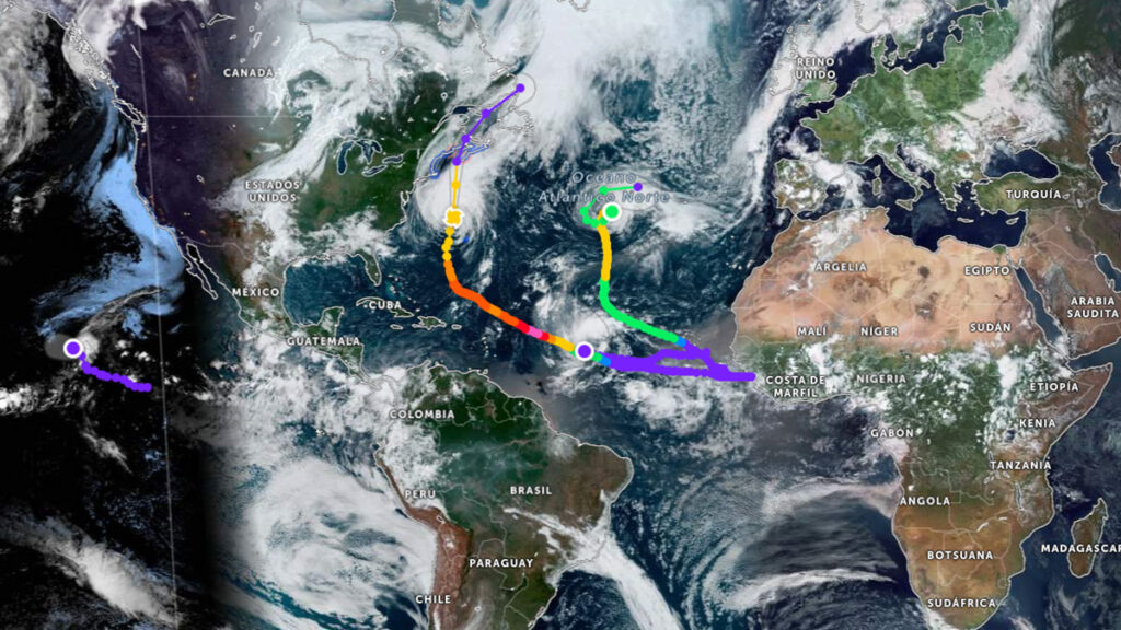 ¿Cómo seguir la trayectoria del huracán Lee desde el celular?