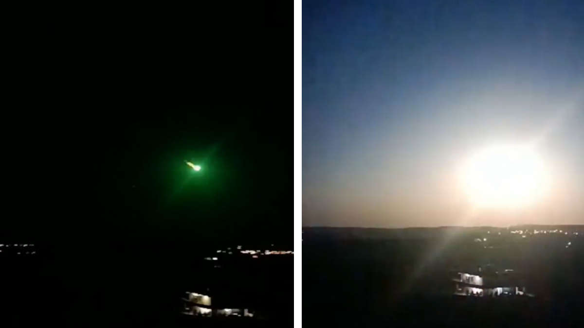 ¡Qué espectáculo! Meteorito cae en Turquía e ilumina el cielo; videos