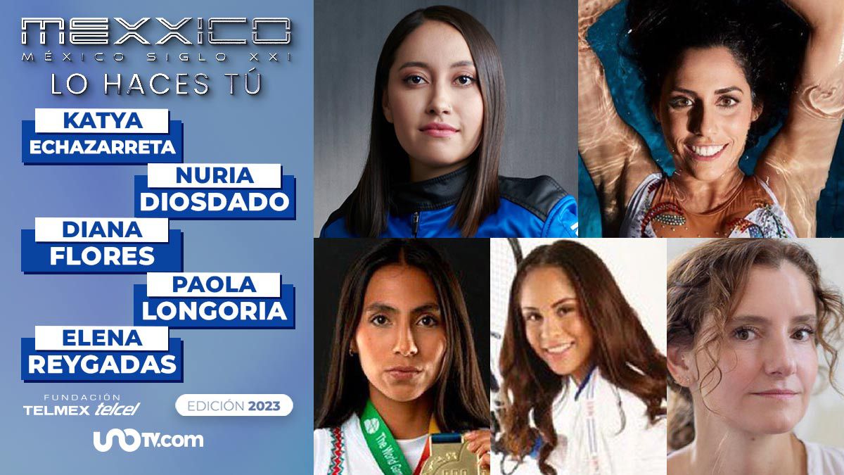 Paola Longoria, Katya Echazarreta, Elena Raygadas, Nuria Diosdado y Diana Flores, mujeres exitosas en México Siglo XXI 2023