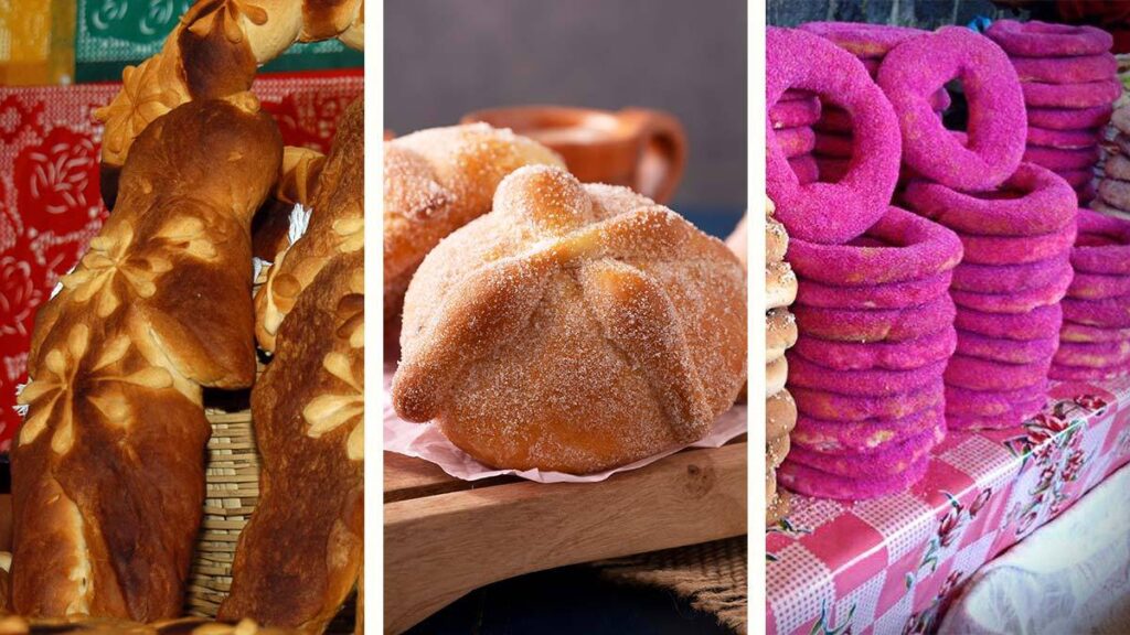 Tipos de pan de muerto que hay en México