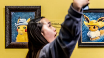 Explosión de Pokémon en el Museo Van Gogh de Ámsterdam