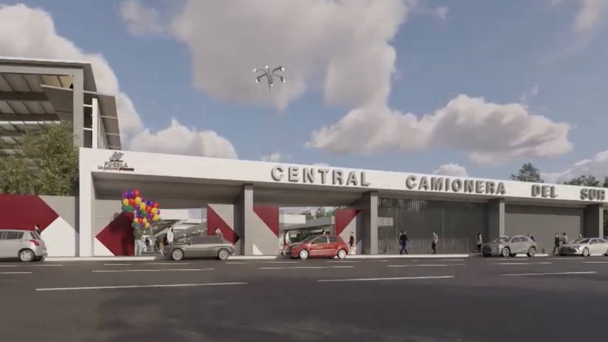 Video: así será la nueva Central Camionera del Sur de Puebla