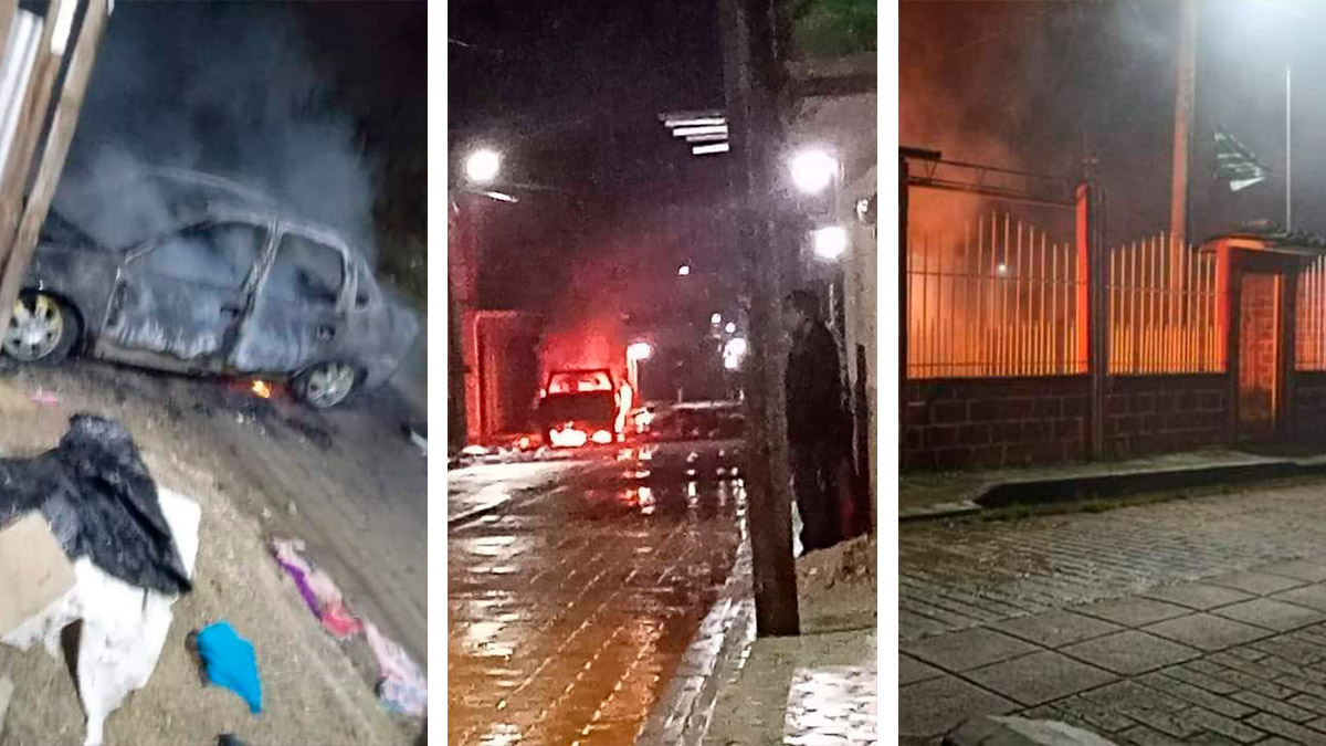 Imágenes: queman más de 30 casas en Chiapas; cuál fue la razón