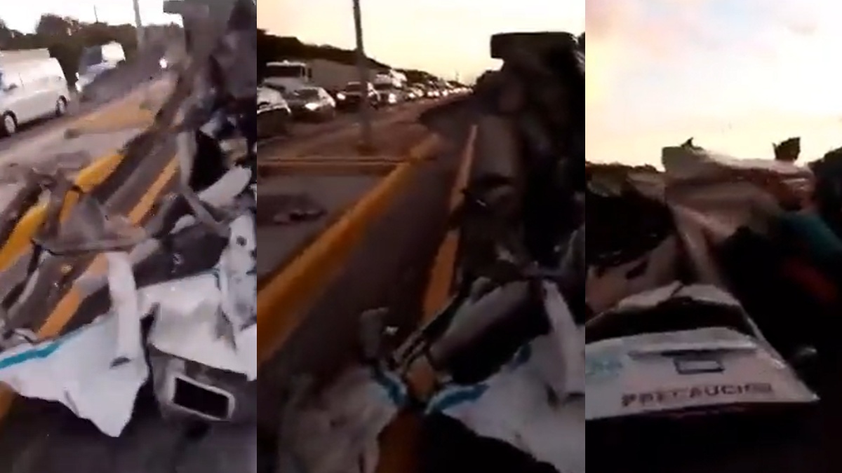 Tragedia en Quintana Roo: fuerte accidente en la carretera federal 307 deja al menos 6 muertos