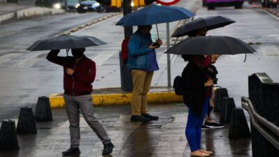 CDMX, lluvias y chubascos