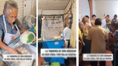 La historia de don Abraham y sus taquito de cabeza en Cuernavaca se viraliza en redes