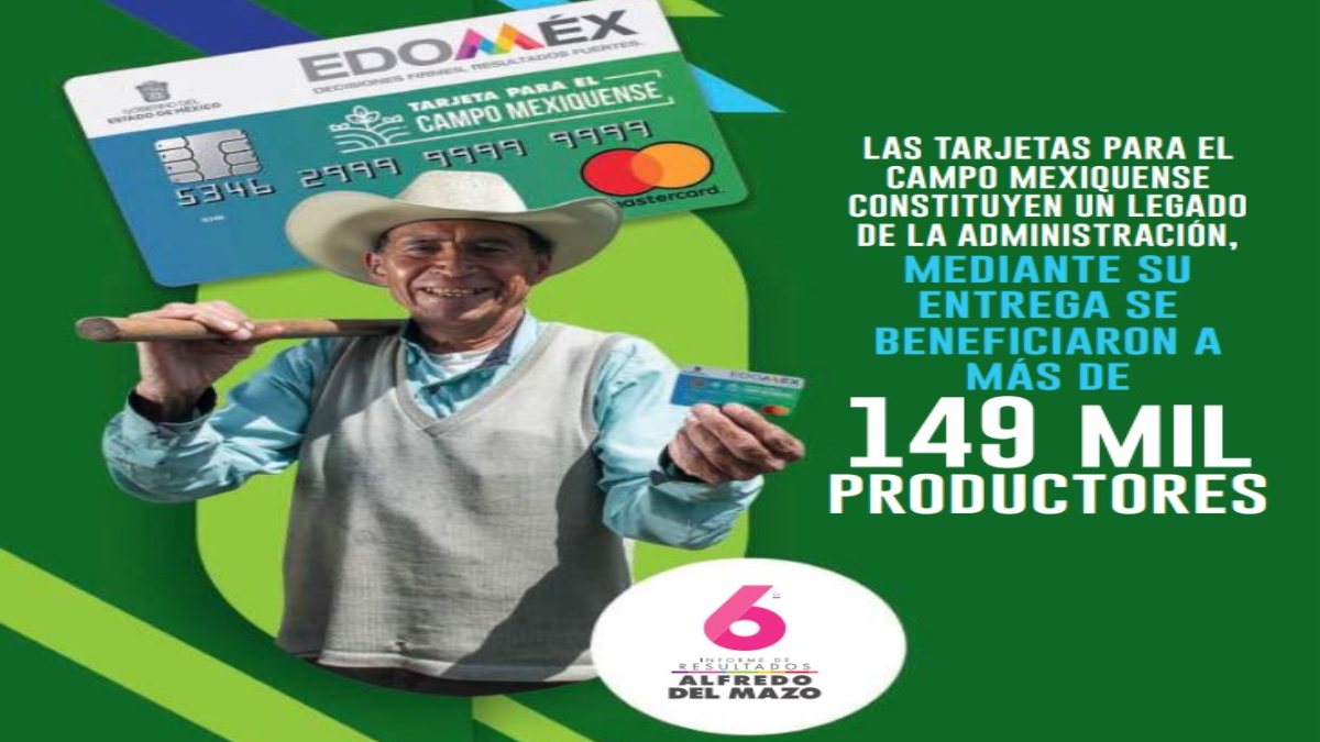 Edomex apoya a 149 mil productores del campo: Del Mazo