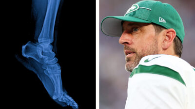 ¿Qué es un desgarro del tendón de Aquiles, la lesión que aqueja a Aaron Rodgers, QB de los Jets?