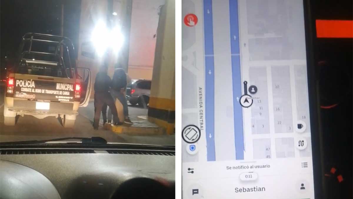“Se están llevando a mi usuario”: conductor de Uber comparte cómo una patrulla se llevó a su pasajero en Ecatepec