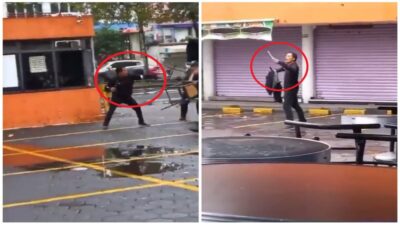Video En Cdmx Policias Se Enfrentan A Sujeto Armado Con 2 Cuchillos